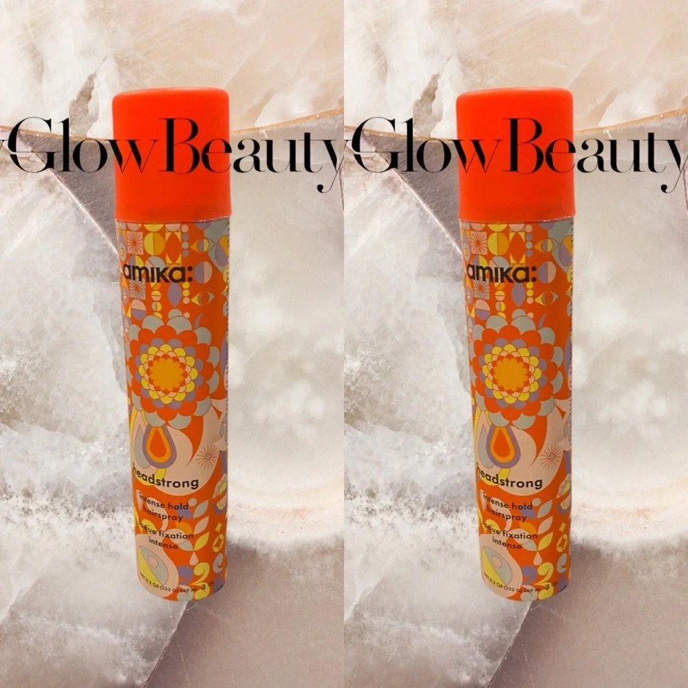 Amika Headstrong Hairspray 8.2 oz DUO